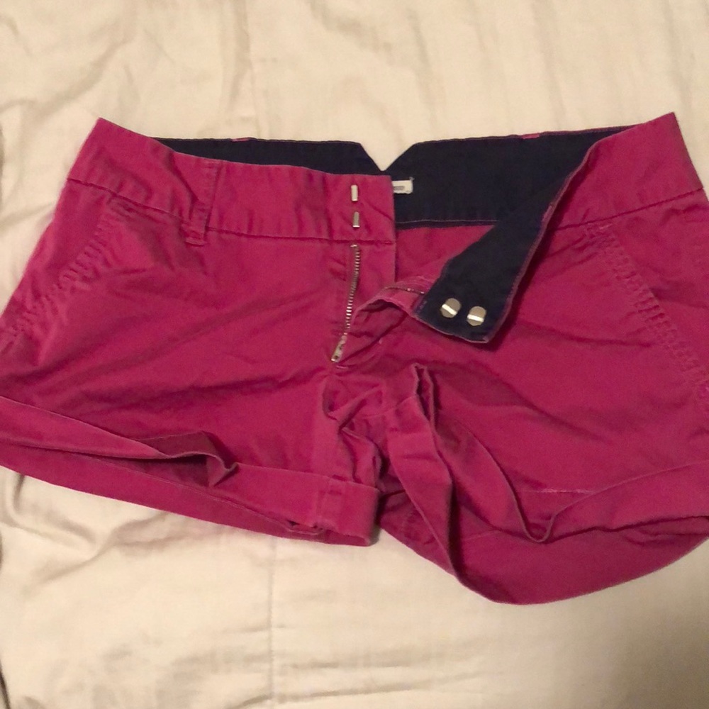 Charlotte Russe fuchsia shorts